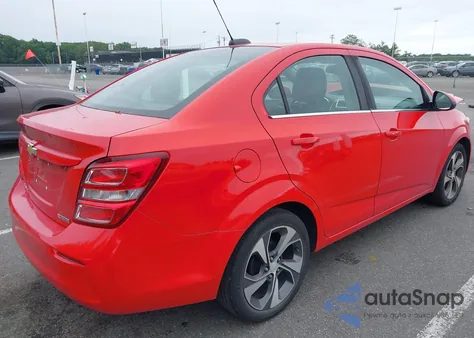 2020 Chevrolet Sonic Fwd Premier из США, поврежденный, VIN 1G1JF5SB8L4112338